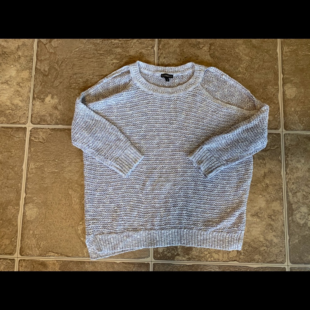 Express cold shoulder top